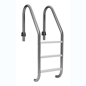 S.R. Smith 20 On Center In-Ground Snap-Lok 3-Tread Ladder With Hinged Snap-Lok For Auto Covers - Cycolac Treads | SLF-24E-3B"