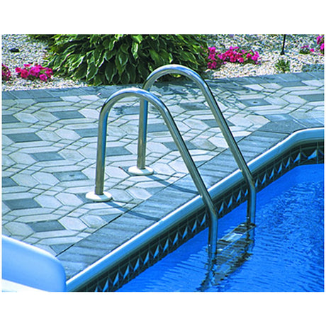 SR Smith 3 Tread Vinyl Liner Ladder Economy Marine Grade | VLLS-103E-MG