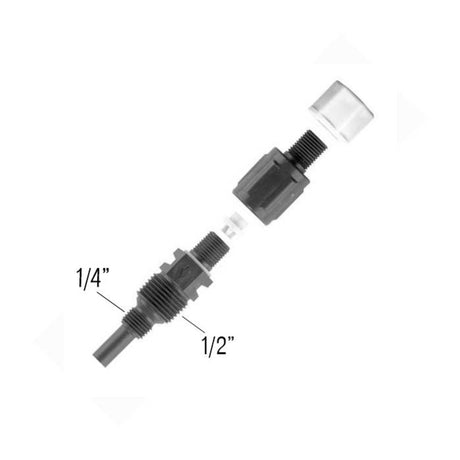 Stenner Mcinj38 3/8 Injection Valve 5 Stenner Injection Check Valve 3/8In (5 Pack) Sold As Each | MCINJ38"
