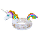 Swimline 68/36.5"/26" Led Unicorn Glitter Ring | 90387"