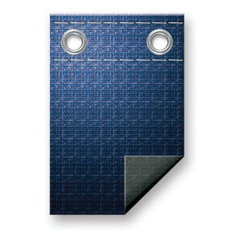 Swimline Deluxe 18' x 40' Rectangle In Ground Winter Pool Cover, 5' Overlap, Blue/Black, 8 Year Warranty | CO82345R