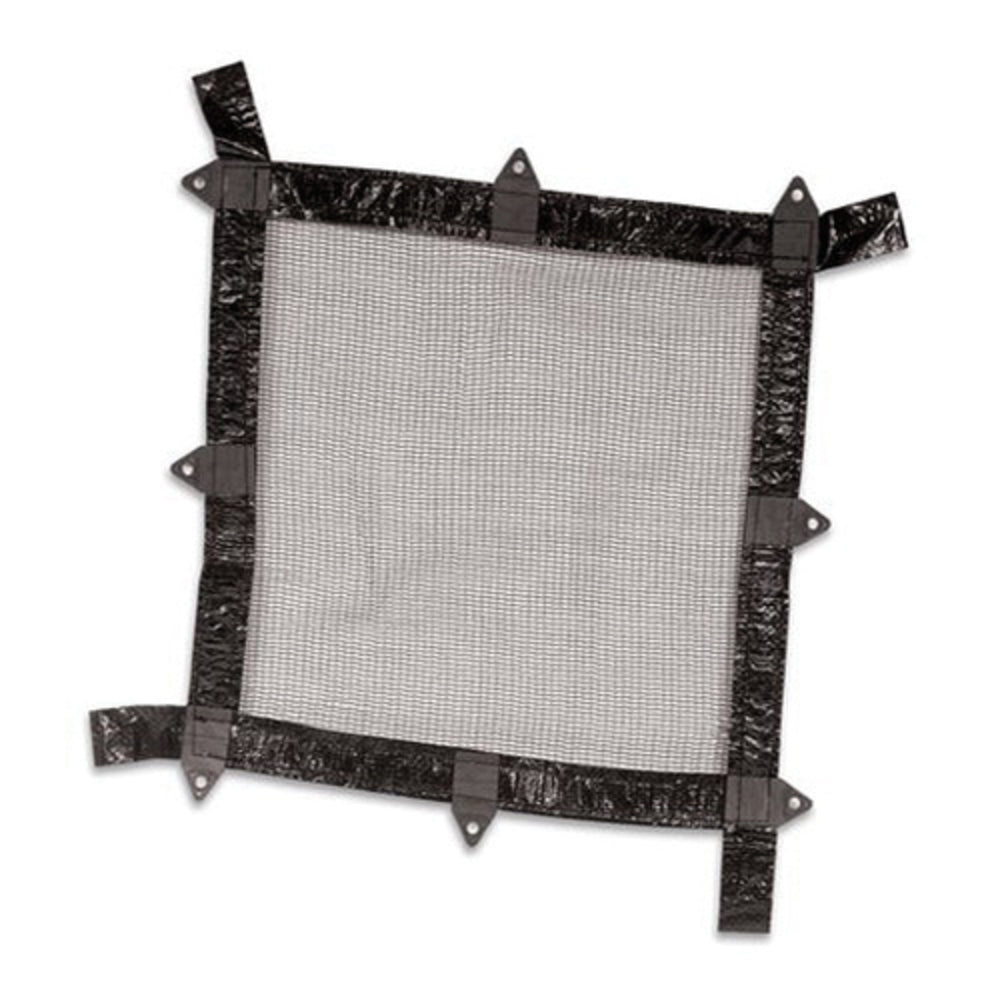 Swimline Leaf Net 18' x 36' Rectangle In Ground Pool Cover, 4' Overlap, Black, 8 Year Warranty | CO91836R