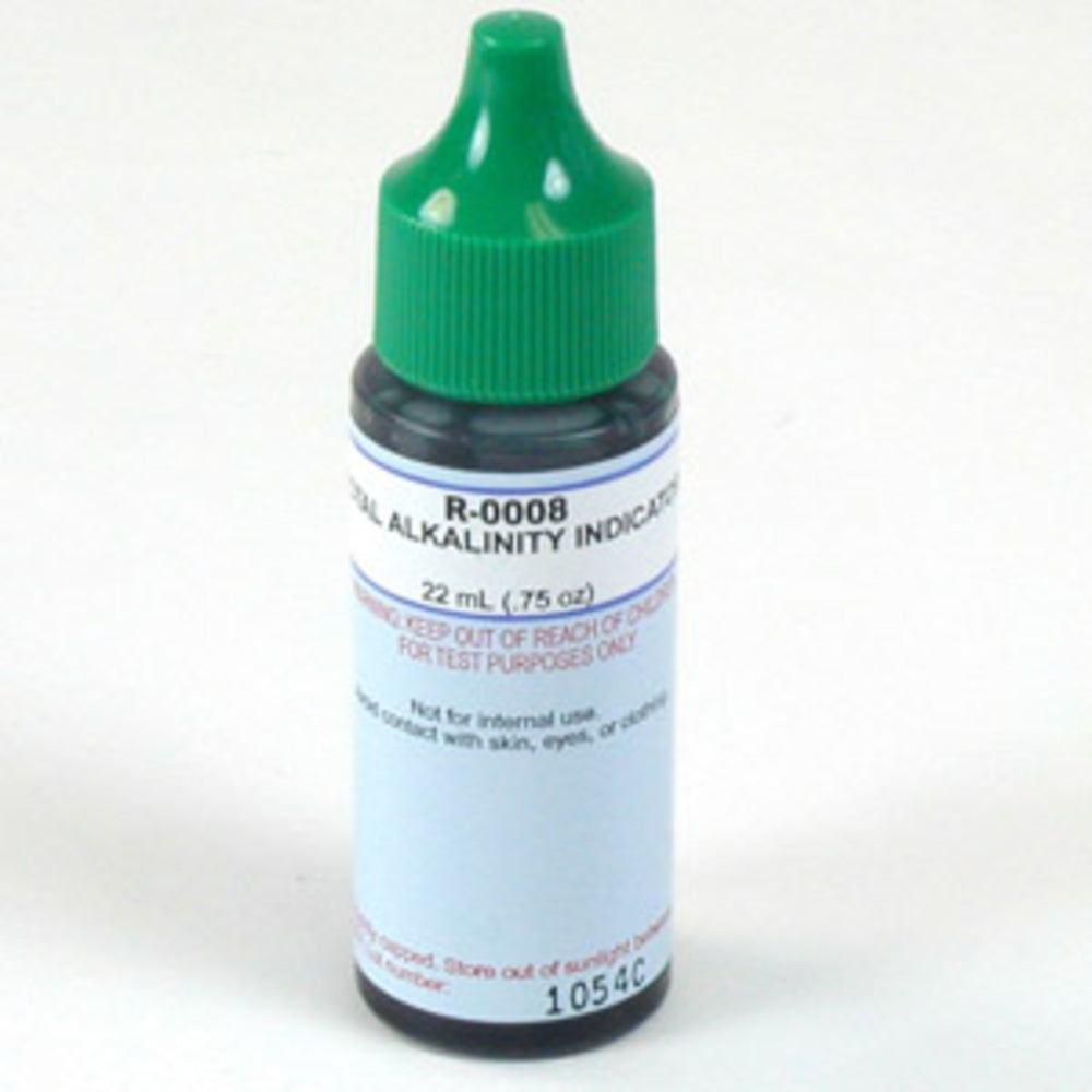 Taylor Total Alkalinity Indicator, 3/4 oz, 24/Pack | R-0008-A-24