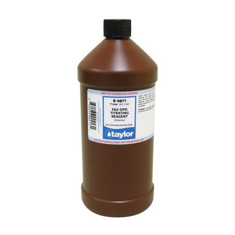 Taylor Fas-Dpd Titrating Reagent, For Chlorine, 32 Ounce , 32 OZ | R-0871-F