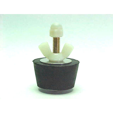 Winter Rubber Blow Through Plug #9 w/ Nylon Wing Nut for 1-1/2 Pipe"
