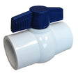 American Granby Ball Valve with Blue Handle, PVC SxS 1-1/2 | VLPBV015SBH"