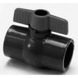 PVC Sch 80 Ball Valve 1-1/2 Slip w/ EPDM Seats | HMIP150SE"