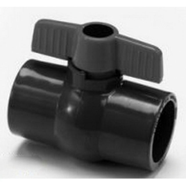 PVC Sch 80 Ball Valve 1-1/2 Slip w/ EPDM Seats | HMIP150SE"