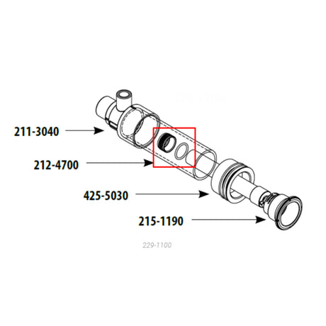 Waterway Gunite Threaded Retainer Ring w/ O-Ring | 212-4700