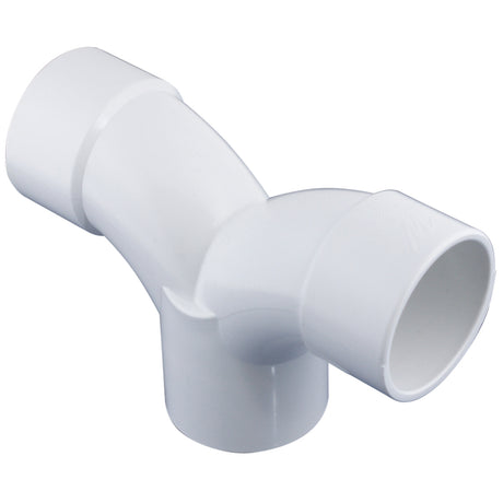 WATERWAY SANITARY TEE, 2 1/2 X 2 1/2 X 2 1/2" SANITARY SWEEP TEE 2-1/2IN 0"