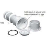 Waterway Volleyball Pole Holder Assembly White | 540-6700 2