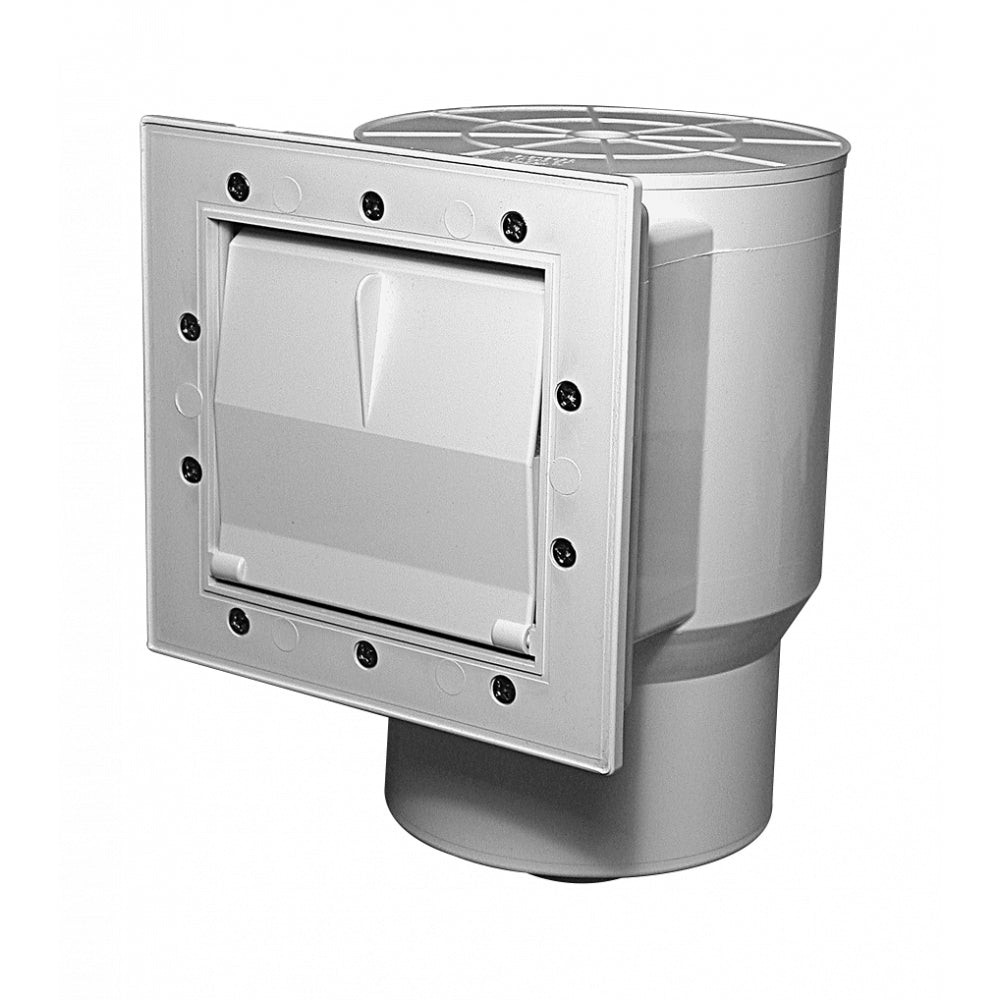 Waterway Flo-Pro II Skimmer, Short Throat with Return, White, Aboveground |560-C0C60S