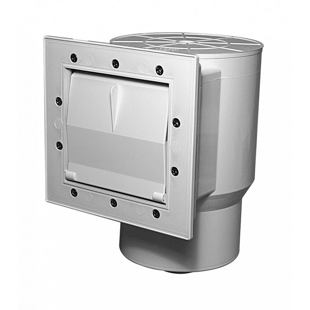 Waterway Flo-Pro II Skimmer, Short Throat with Return, White, Aboveground |560-C0C60S