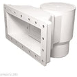 Waterway Flo-Pro II Wide Mouth Skimmer, Short Throat with Return, White, Aboveground |WWP560C3C60L