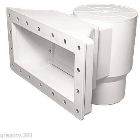 Waterway Flo-Pro II Wide Mouth Skimmer, Short Throat with Return, White, Aboveground |WWP560C3C60L