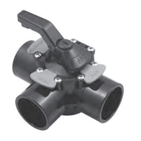 Waterway TruSeal 2 x 2-1/2" 3-Way Diverter Valve | 600-7100-CPVC"