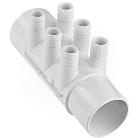 Waterway Manifold 6-Port 2 Slip x 2" Spigot x 3/4" Barb | 6727150"