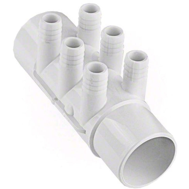Waterway Manifold 6-Port 2 Slip x 2" Spigot x 3/4" Barb | 6727150"